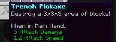 pickaxe